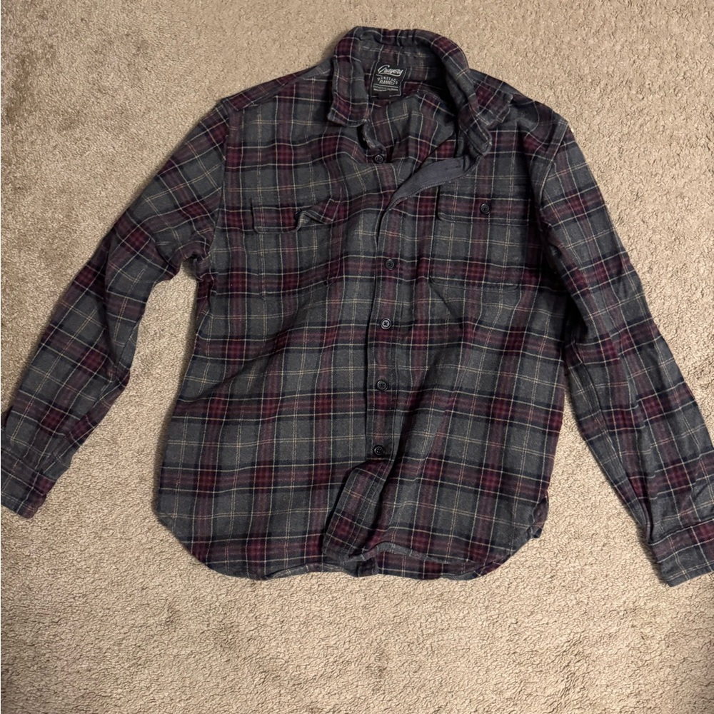 Grayers Thick Long Sleeved Flannel Shirt XL